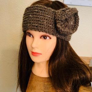 Woman’s ear warmer/head band - hand knitted